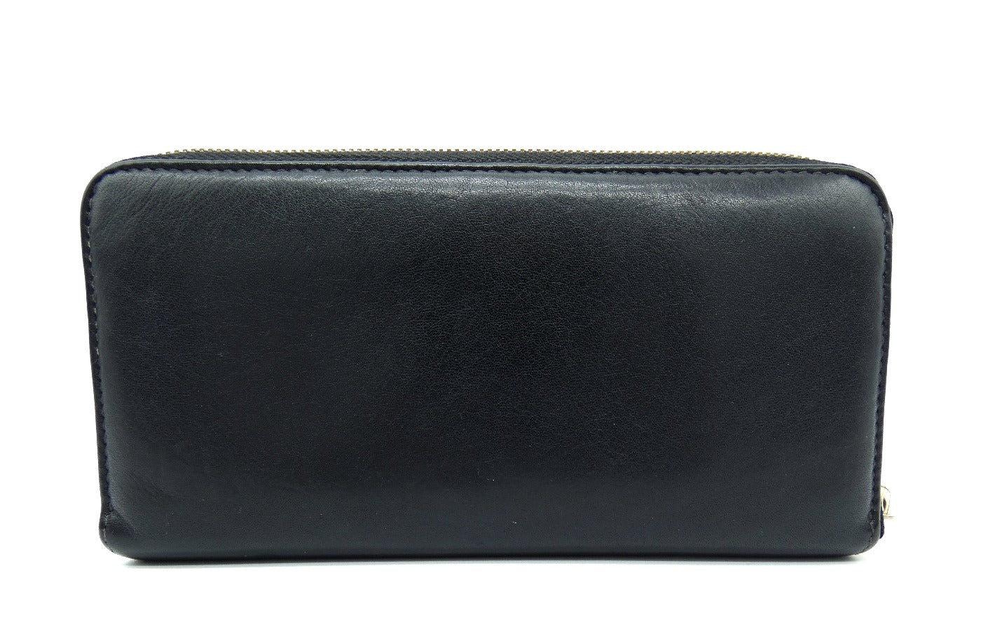 Dolce & Gabbana D&G Black Leather Zippy Wallet Wallet Dolce & Gabbana