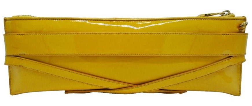 Burberry Prorsum Patent Parmoor 2 Way Clutch