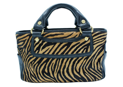 Celine Zebra Pony Boogie Bag Bag Celine