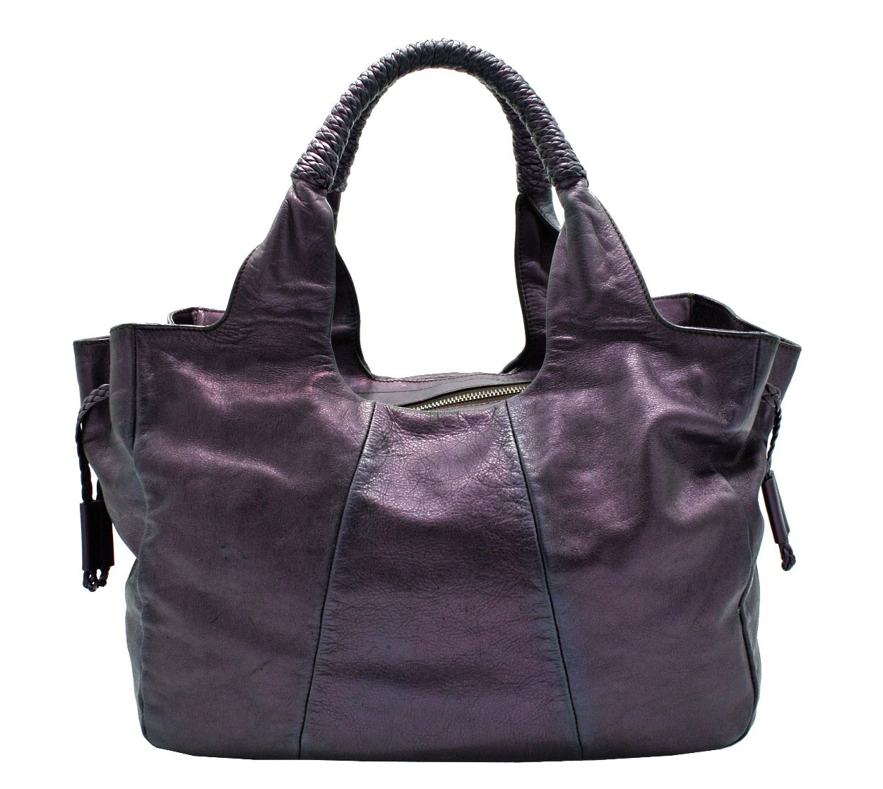 Ferragamo gancini discount purple