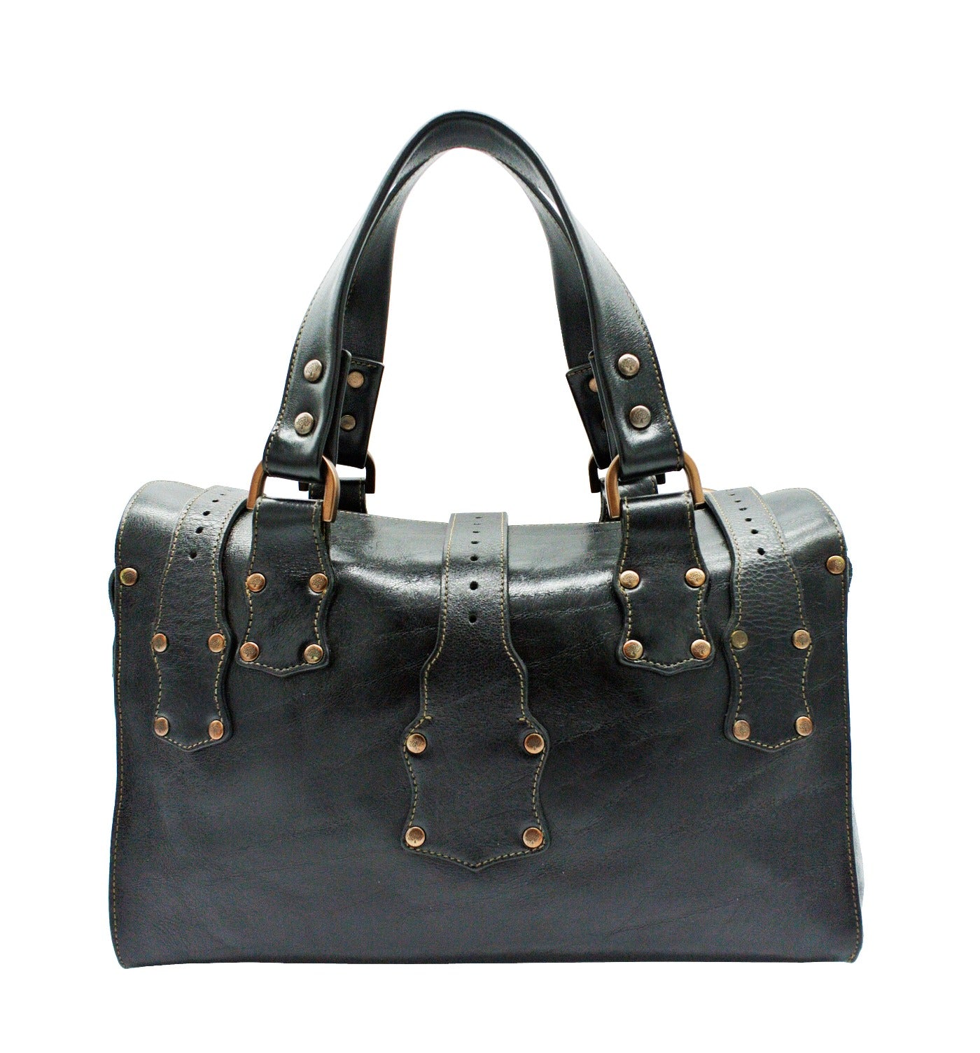 Mulberry Roxanne Black Leather Bag