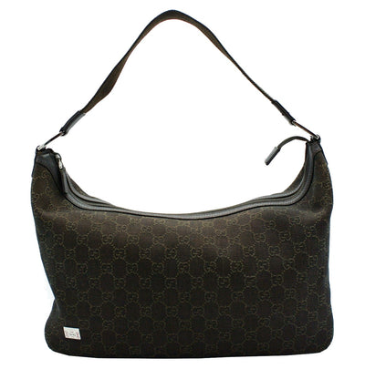 Gucci Dark Brown GG Monogram Medium Pop Hobo Bag Gucci