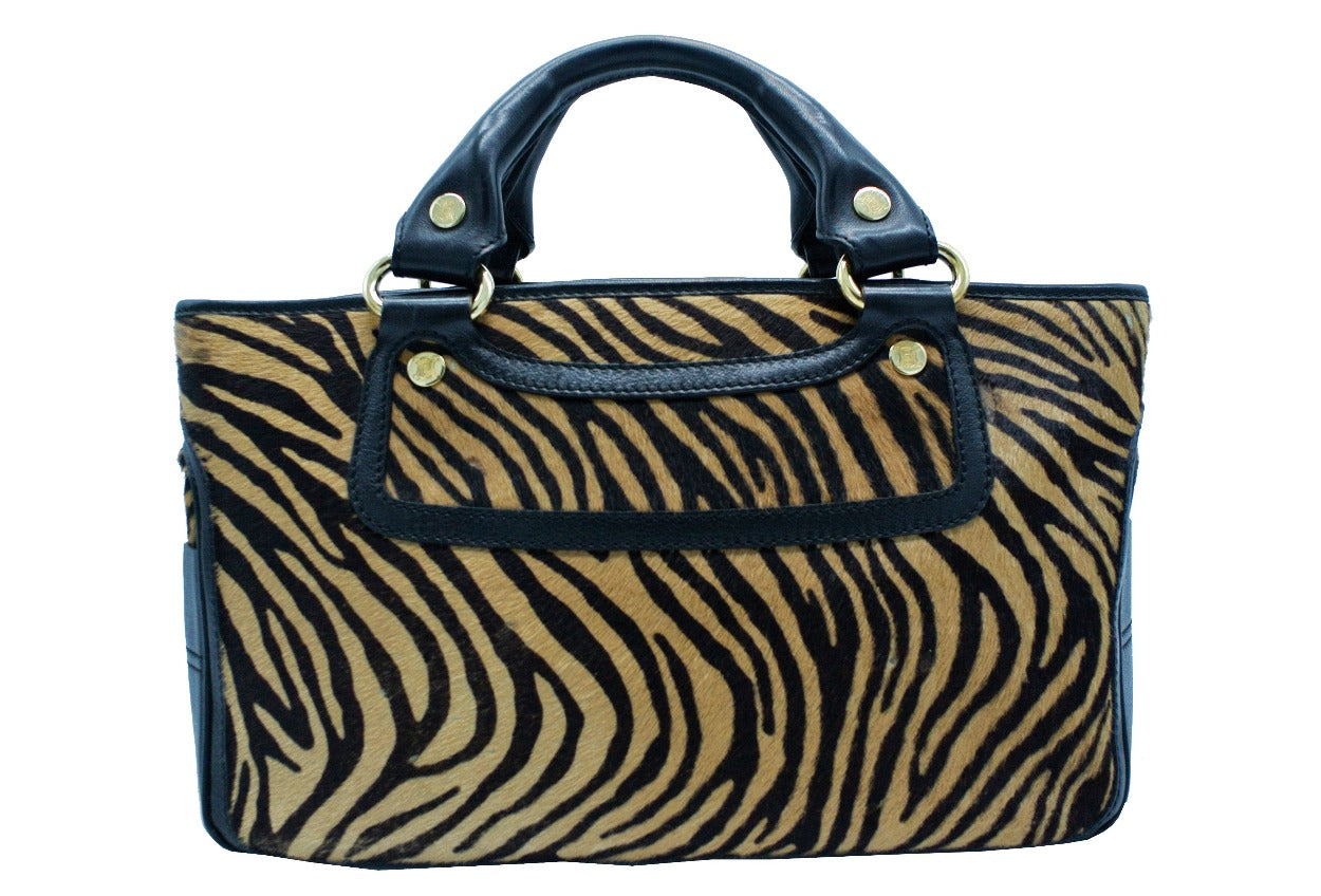 Celine Zebra Pony Boogie Bag Bag Celine
