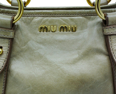 Miu Miu Bamboo Leather 2Way Bag Bag Miu Miu