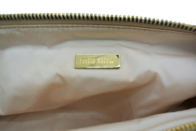 Miu Miu Python Wristlet Bag Miu Miu