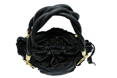 Dolce & Gabbana Small Black Leather Handbag