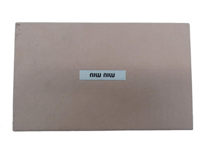 Miu Miu Black Patent Buckle Wallet Wallet Miu Miu