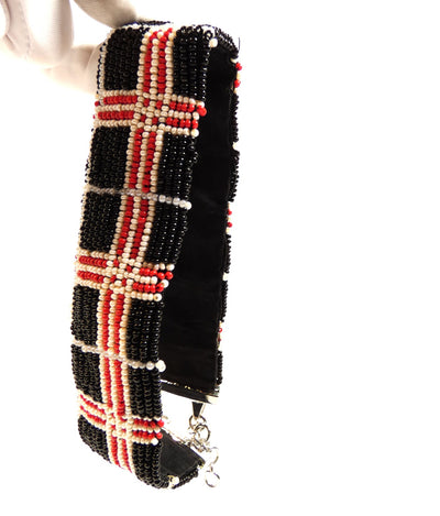 Burberry Nova Check Beaded Choker