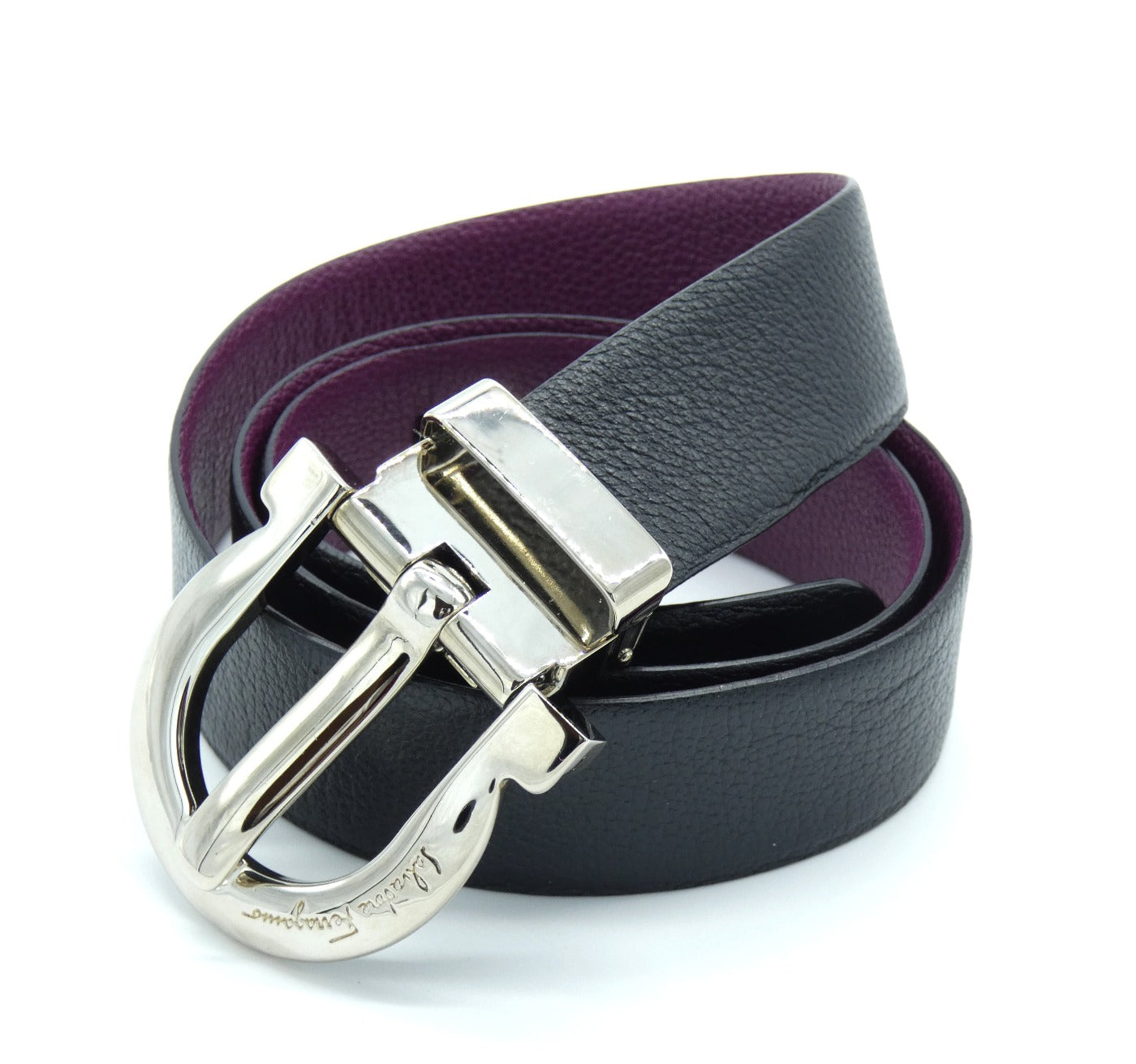 Salvatore Ferragamo Reversible Leather Gancini Belt Belt Salvatore Ferragamo