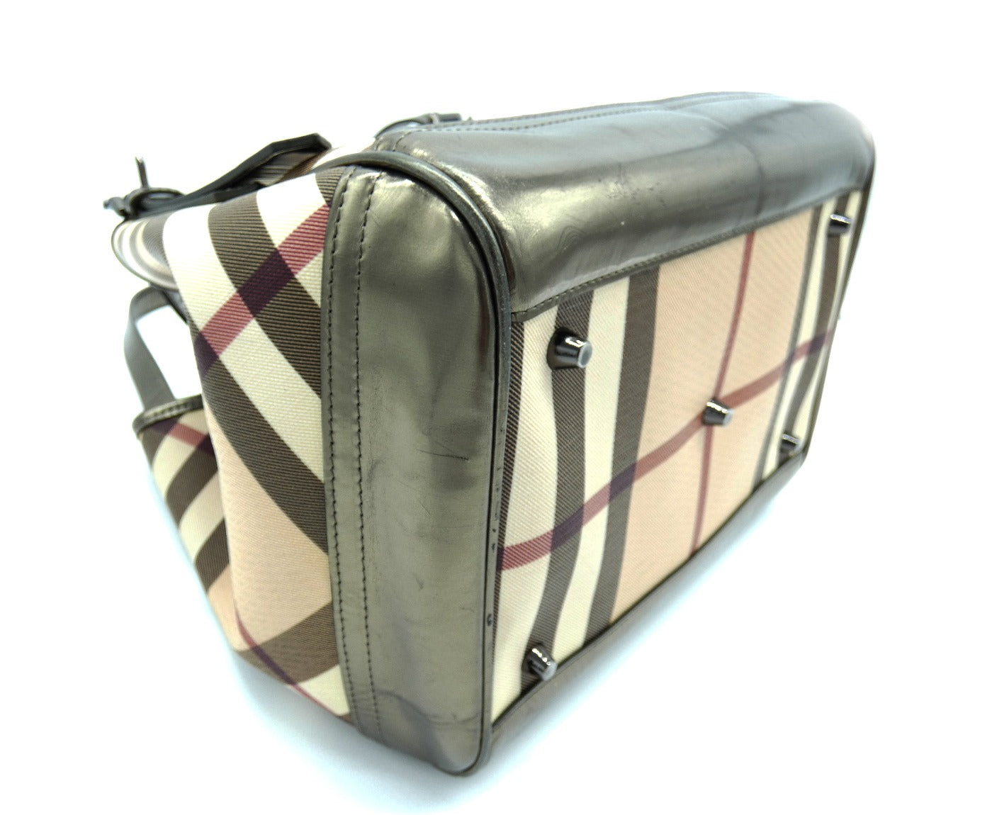 Burberry Super Nova Check Tote Bag Burberry