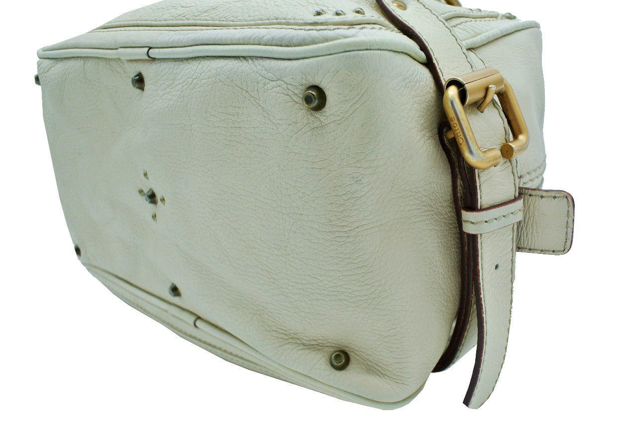 Chloe Cream Paddington Bag: Modified Bag Chloe