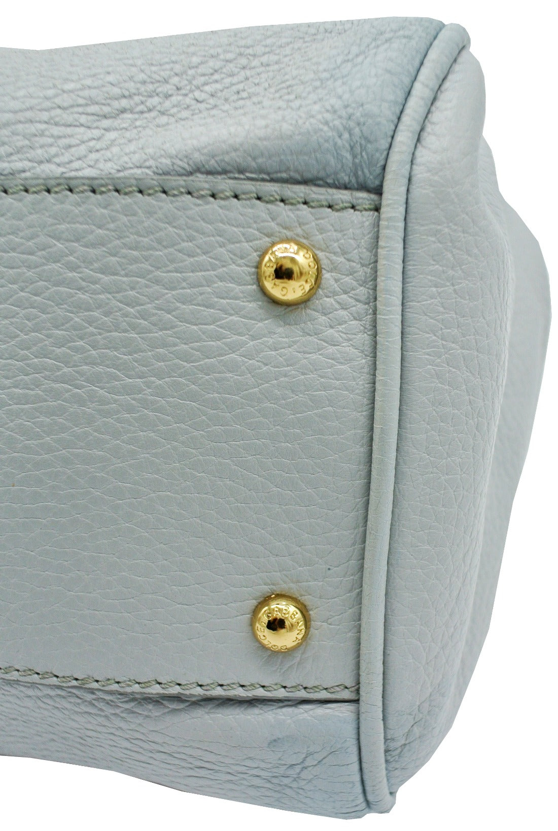 Dolce & Gabbana Large Miss Sicily Light Blue Satchel – Occhi Azzurri