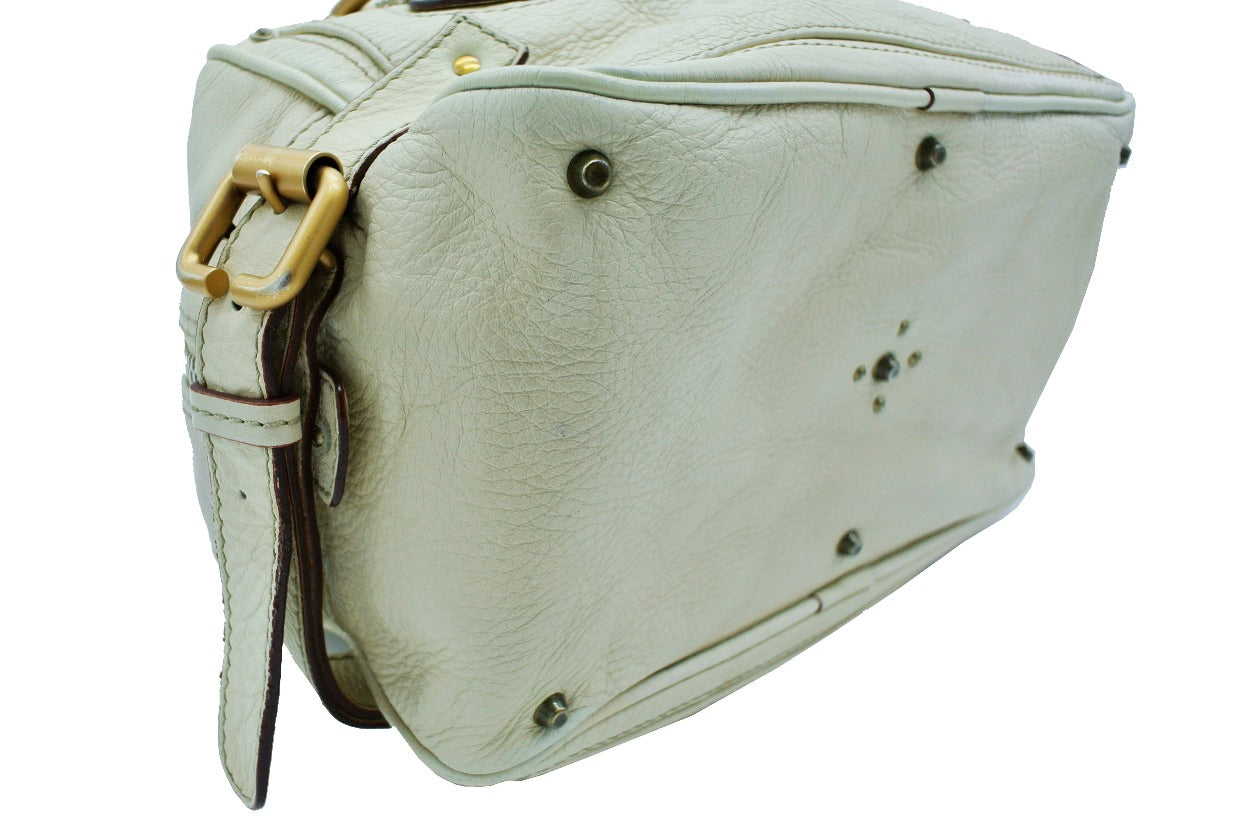 Chloe Cream Paddington Bag: Modified Bag Chloe