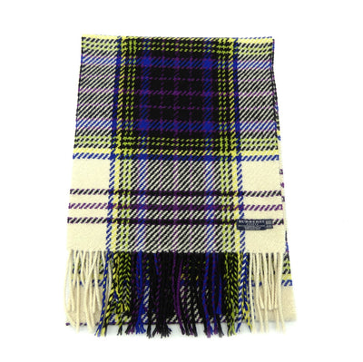 Burberry Cashmere and Wool Plaid Scarf/Shawl - Large 15" x 86" Scarf Burberry