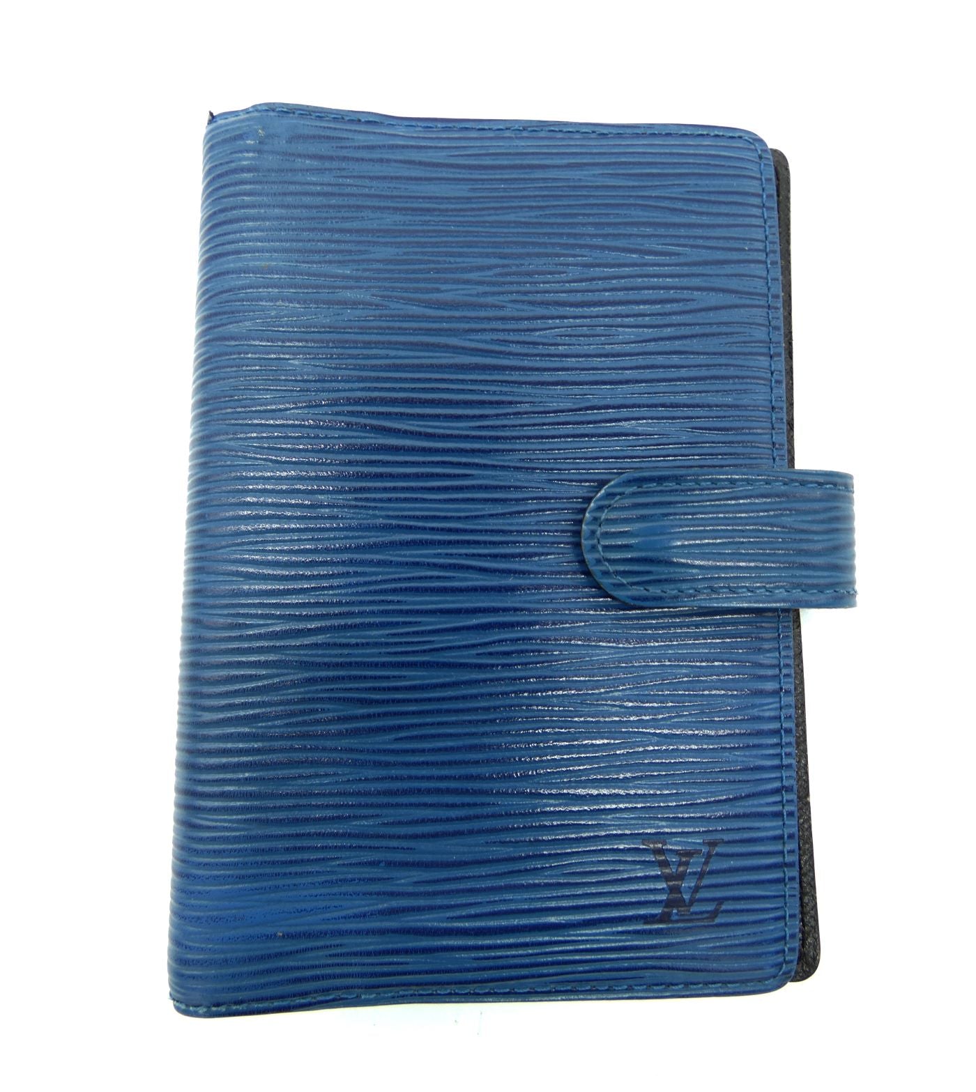 Louis Vuitton Blue Epi Leather Agenda