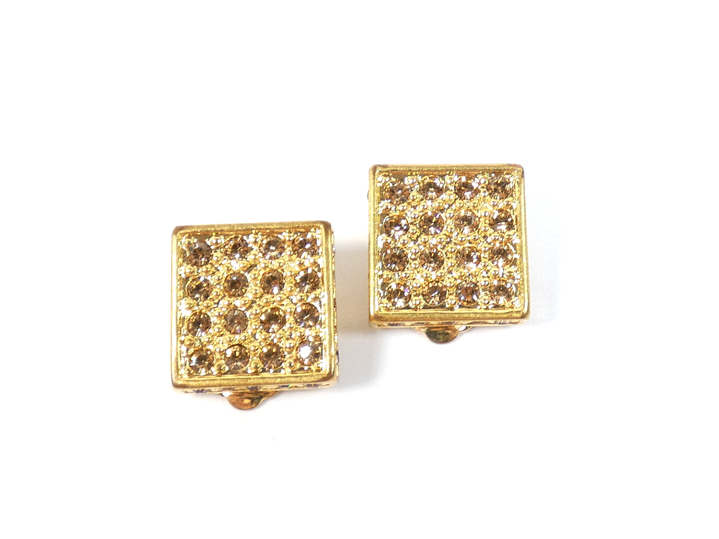 Christian Dior Topaz Swarovski Earrings