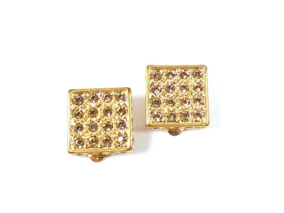 Christian Dior Topaz Swarovski Earrings