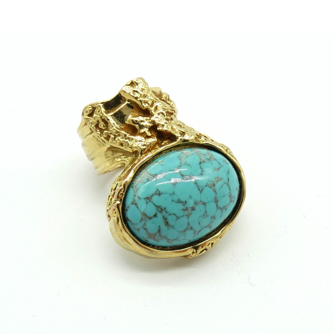 Ysl deals turquoise ring