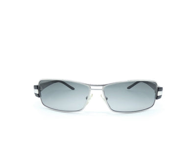 Prada Black and Silver Sunglasses SPR50H