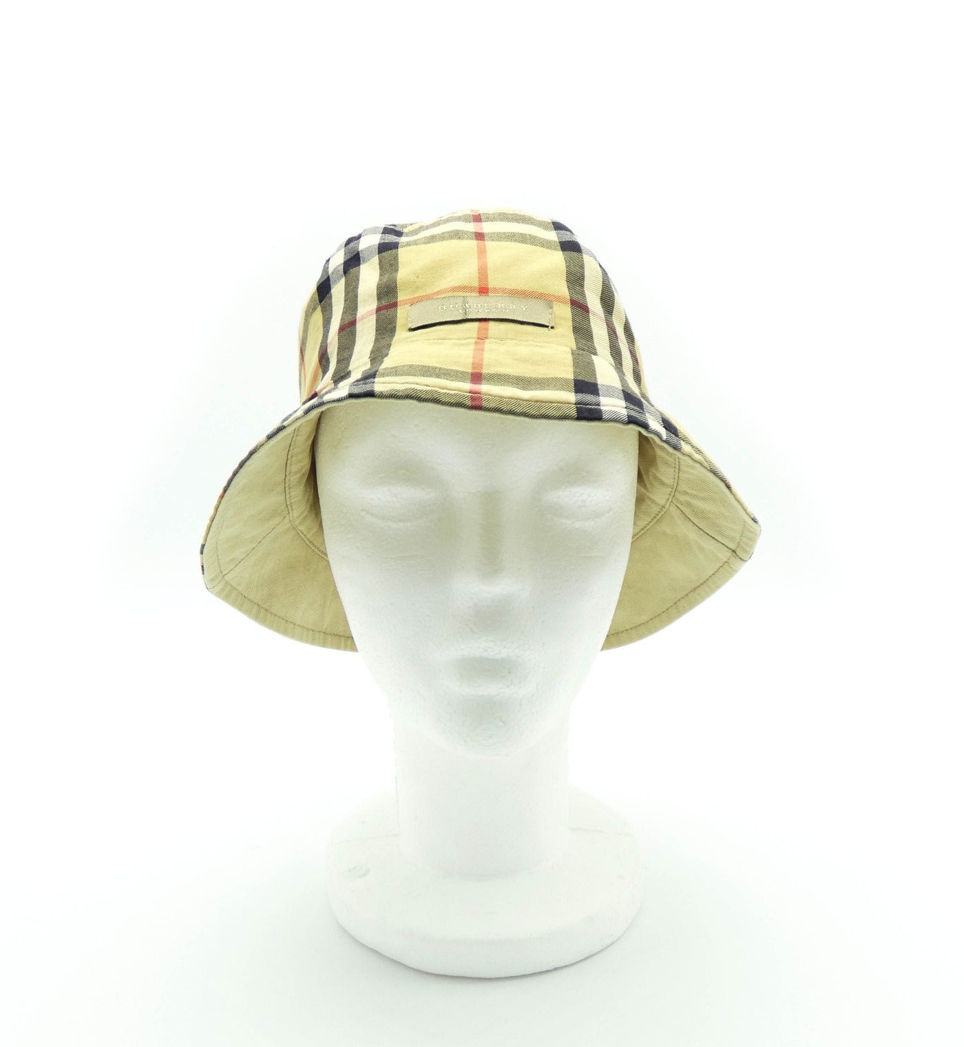 Burberry Nova Check Reversible Bucket Hat