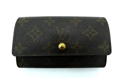 Louis Vuitton Vintage Brown and Monogram Sarah Wallet Wallet Louis Vuitton