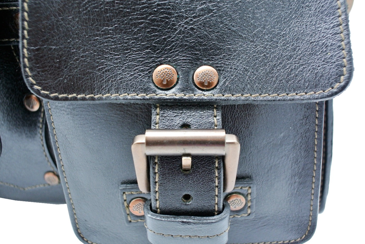 Mulberry Roxanne Black Leather Bag