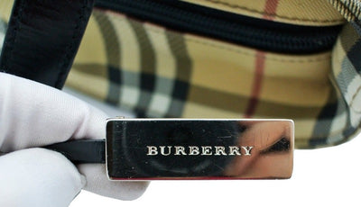 Burberry Vintage House Check PVC Med Tote