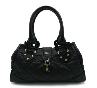 Burberry Black Leather Prorsum Bag