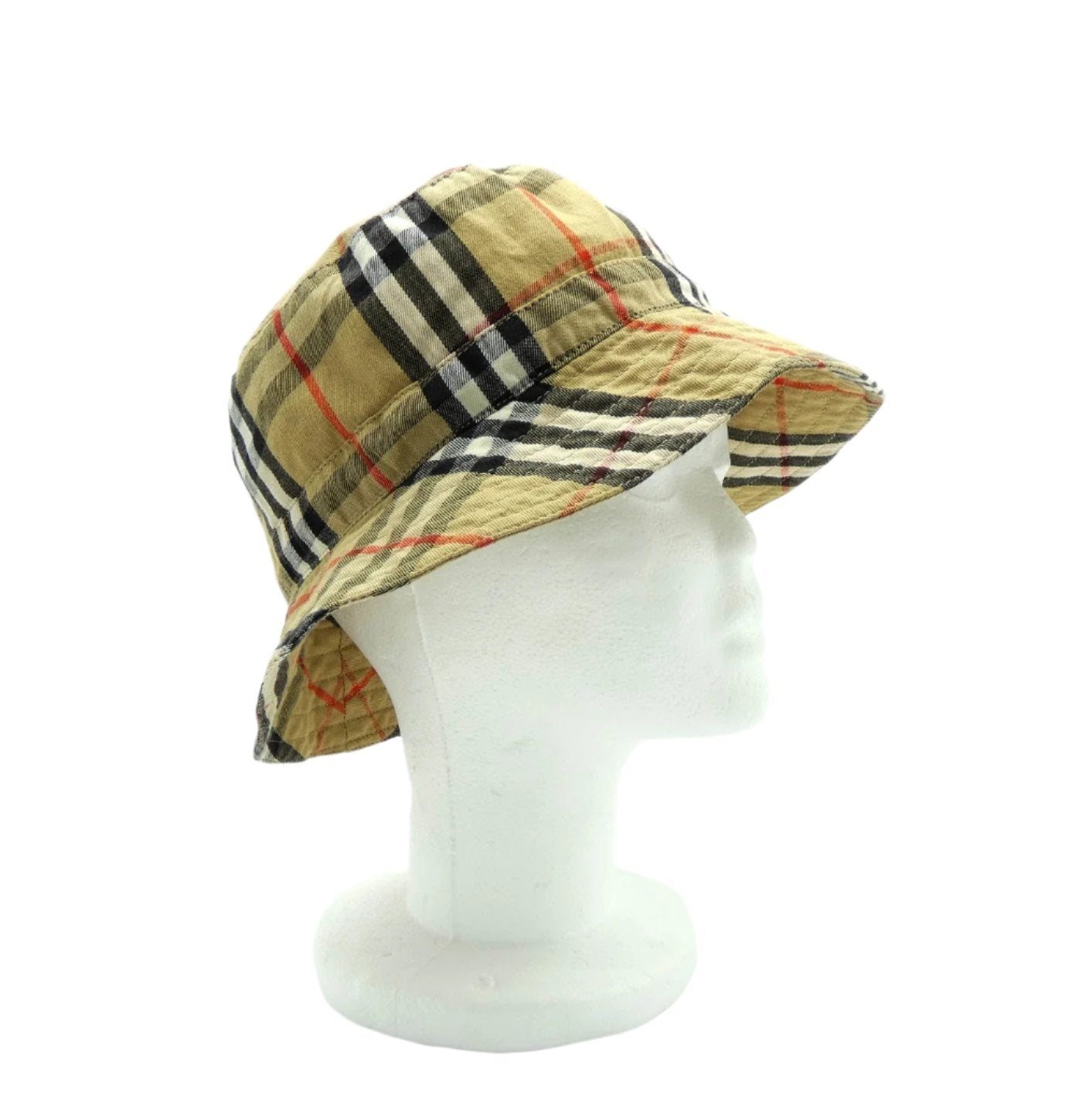 Burberrys Vintage Nova Check Bucket Hat