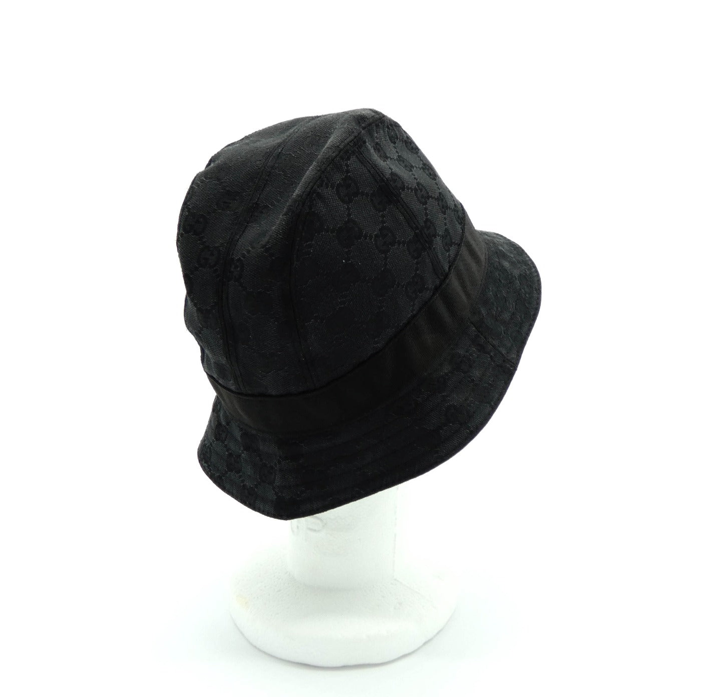 Gucci Black GG Canvas Bucket Hat Hats Gucci