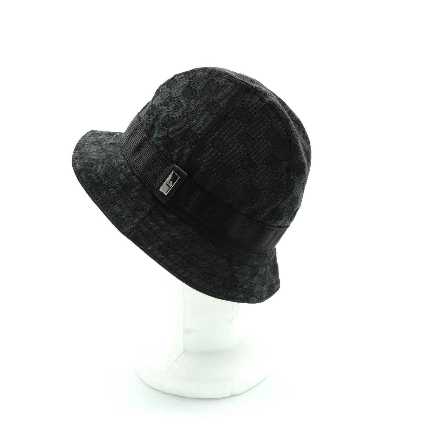 Gucci Black GG Canvas Bucket Hat Hats Gucci