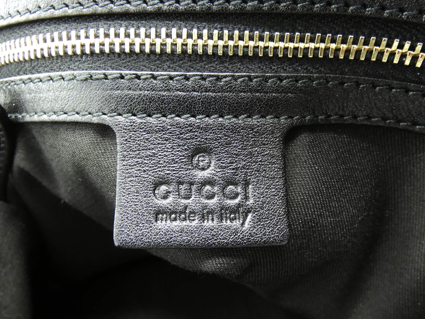 Gucci Black GG Canvas Pelham Medium Hobo