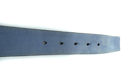 Gucci Sky Blue Sueded Leather Interlocking GG Belt