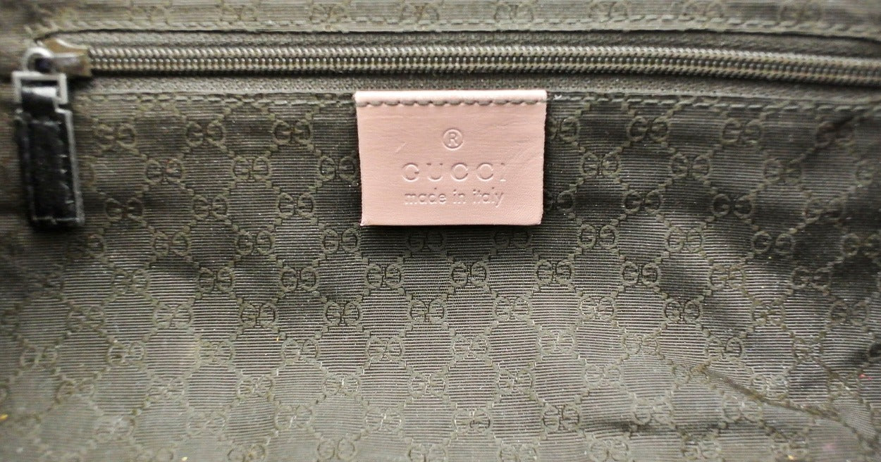 Gucci Vintage Pink Karung Jackie O Flap Bag