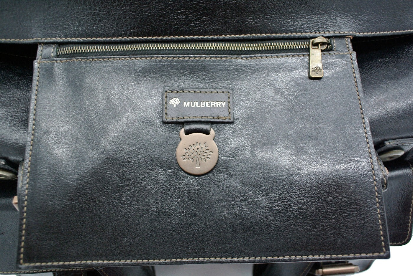 Mulberry Roxanne Black Leather Bag