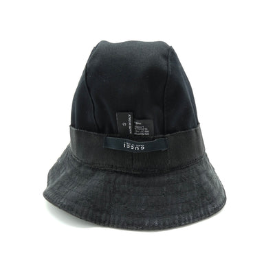 Gucci Black GG Canvas Bucket Hat Hats Gucci