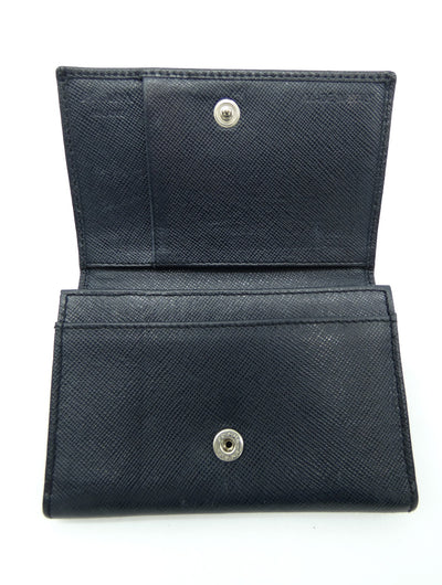 Prada Black Saffiano Card Case