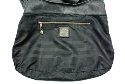 Burberry Prorsum Black Leather Hillgate Hobo