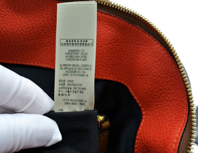 Burberry Prorsum Milverton Velvet and Leather Bowling Bag Bag Burberry