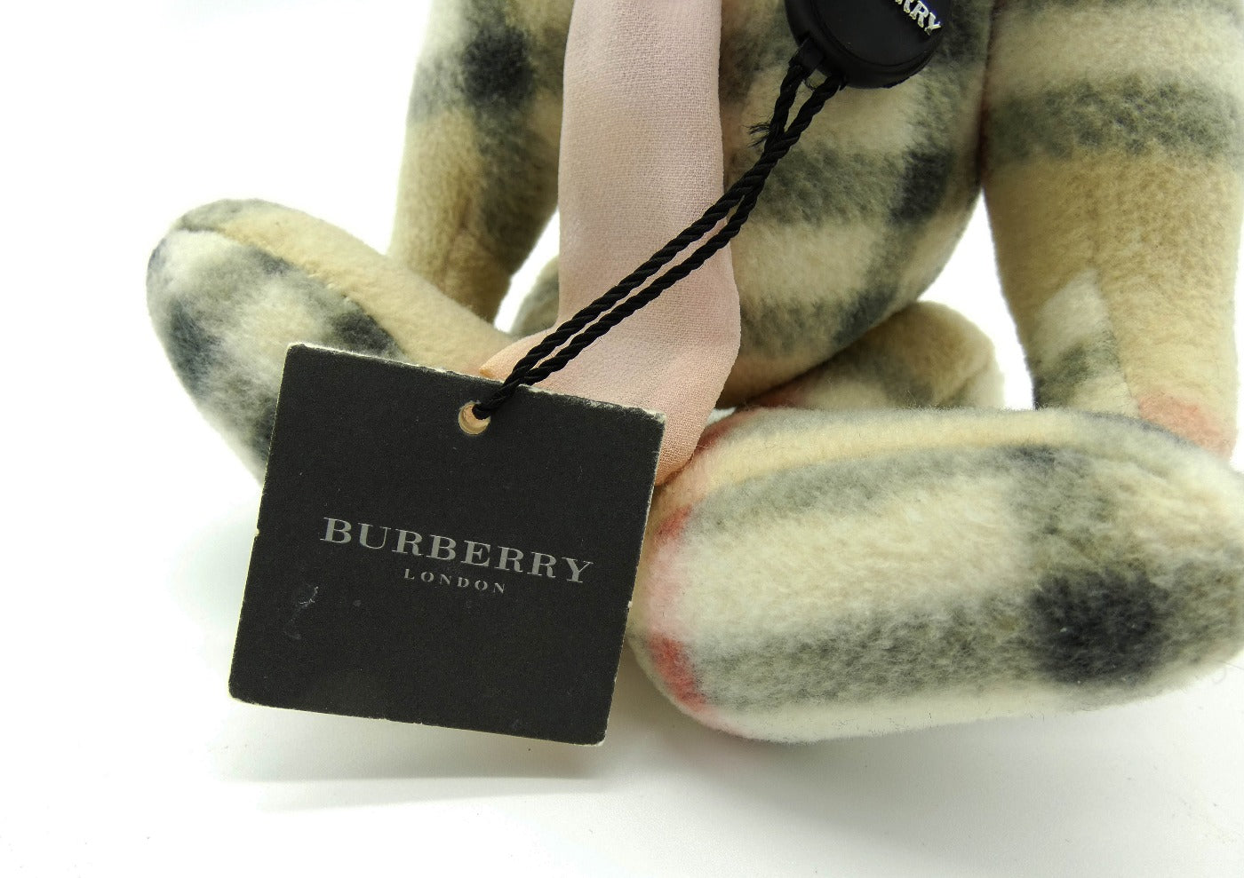 Burberry London Cashmere Jointed Teddy Bear Collectable Burberry