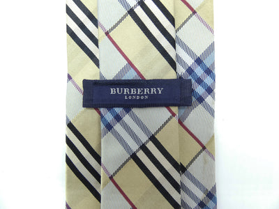 Burberry Classic Nova Check Patchwork Silk Tie