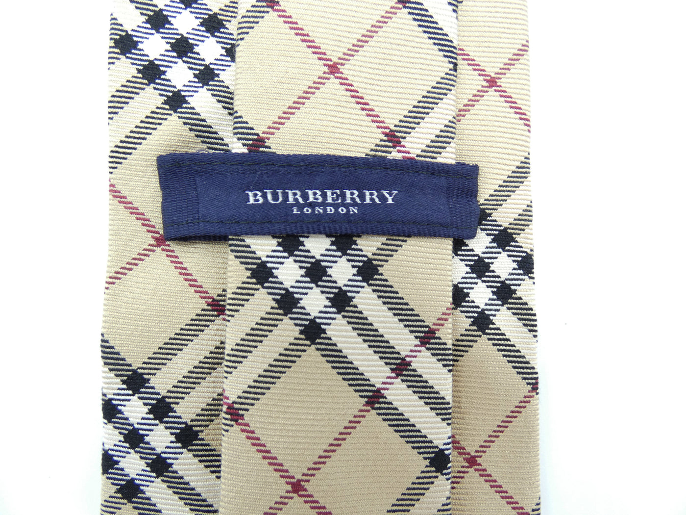 Burberry Classic Nova Check Silk Tie