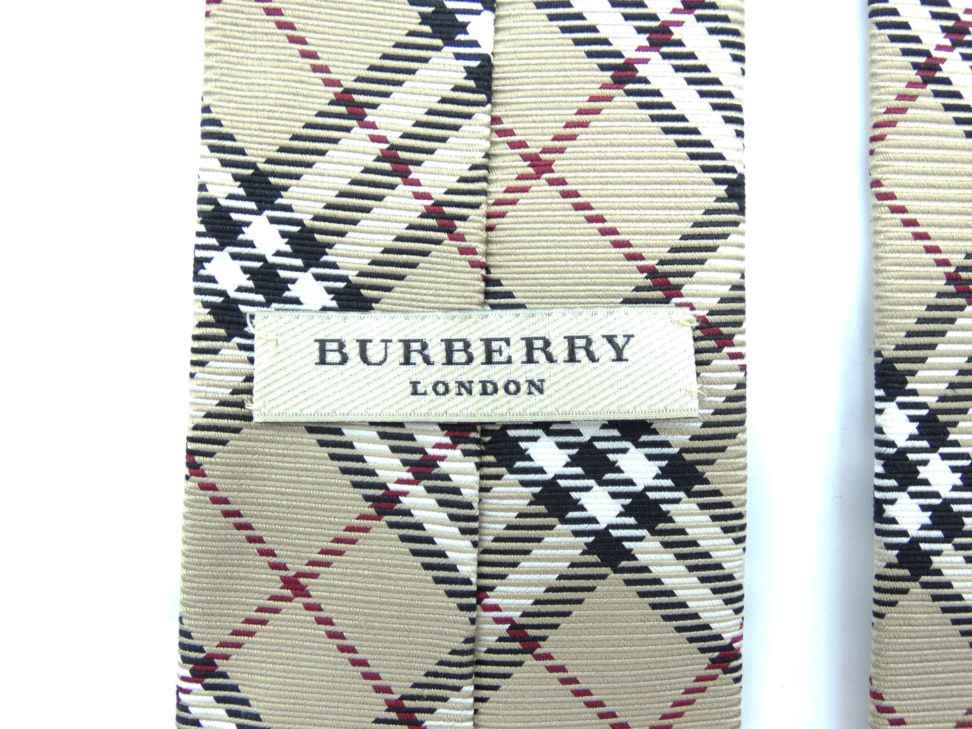 Burberry Classic Nova Check Silk Tie Ties Burberry