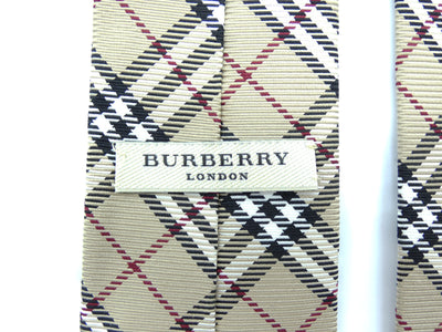 Burberry Classic Nova Check Silk Tie Ties Burberry