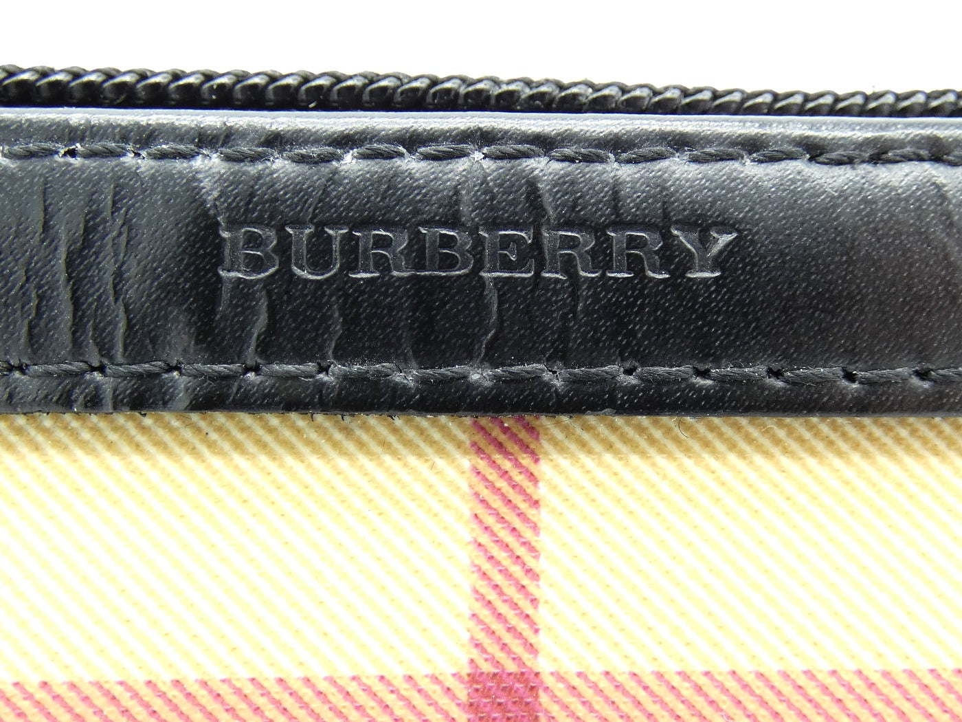 Burberry Camel Nova Check Coin Purse