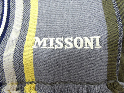 Missoni Multi Striped Wool Scarf