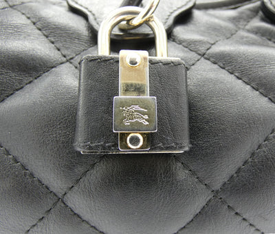 Burberry Black Leather Prorsum Bag