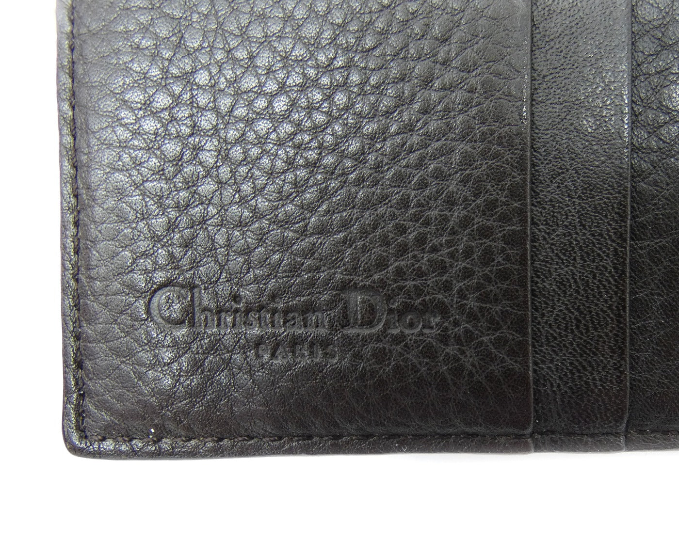 Christian Dior Tan Oblique Street Chic Compact Wallet