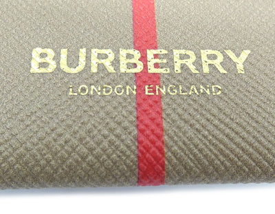 Burberry Sandon Canvas & Leather Card Case Wallet Burberry