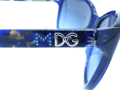 Dolce & Gabbana Madonna Blue Graphic Marbled Sunglasses DG 4097 Sunglasses Dolce & Gabbana